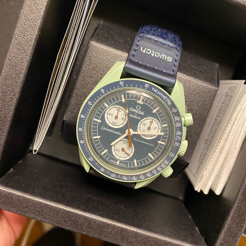 Omega swatch mission to earth watch